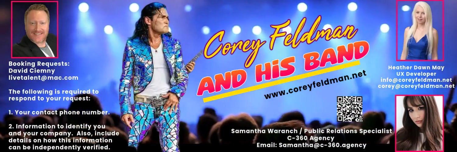 Corey Feldman, Official Corey Feldman.net, CoreyFeldman.net , Corey